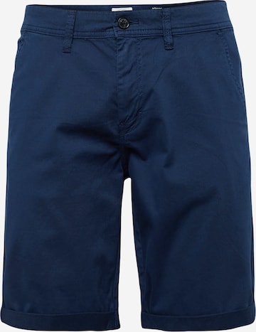 Regular Pantalon 'John' QS en bleu : devant