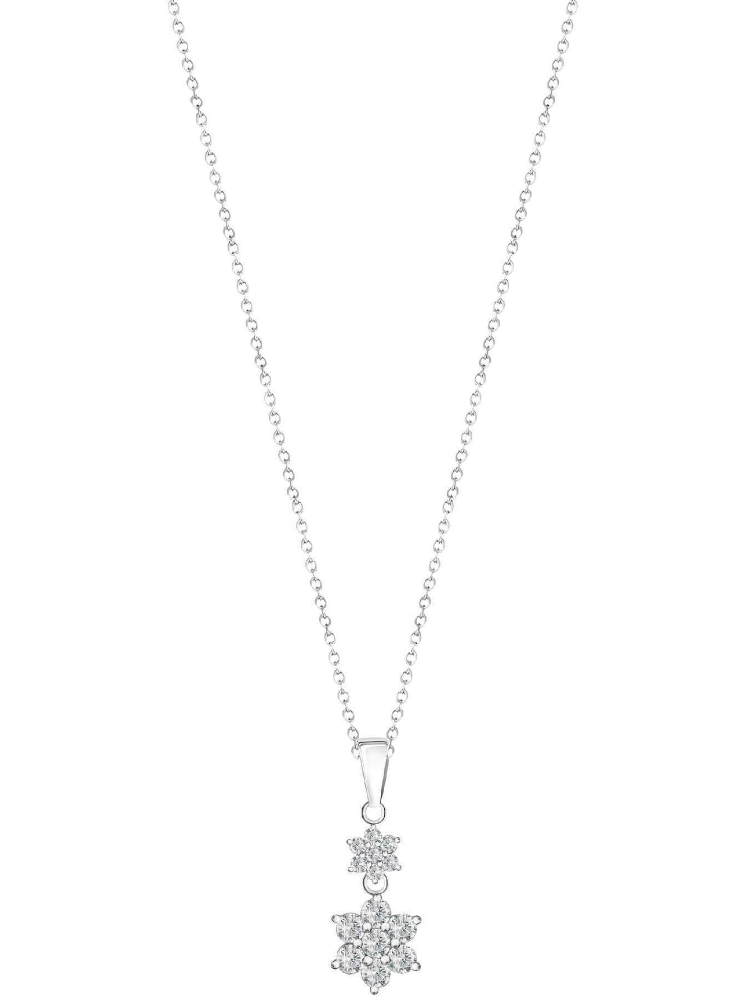 FAVS Necklace in Silver: front