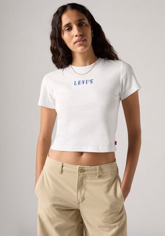 LEVI'S ® Shirt 'Graphic Essential Sporty Tee' in White: front