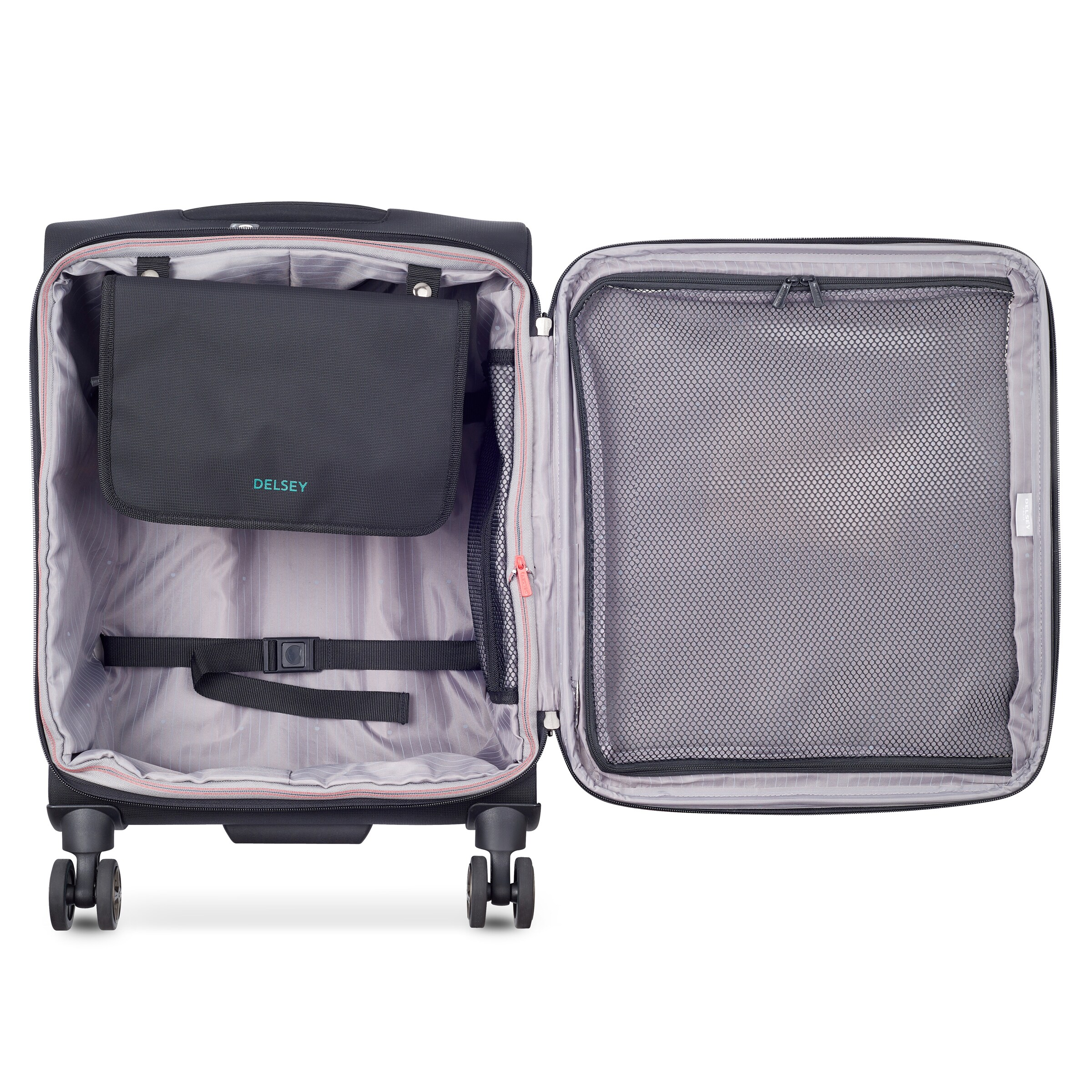 Trolley 'Helium' di Delsey Paris in nero