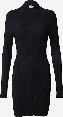 Abercrombie & Fitch Knit dress in Black: front