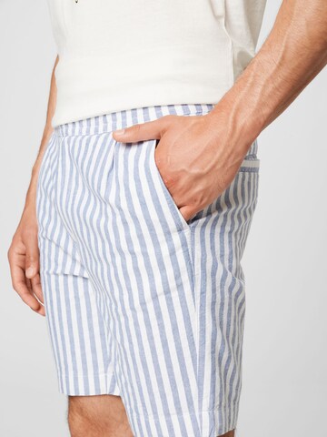 Regular Pantaloni cutați 'Oxford' de la Kronstadt pe albastru