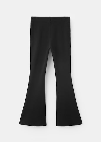 MANGO KIDS Levenevä Leggingsit värissä musta