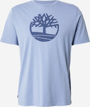 TIMBERLAND - Camisa 'Kennebec River' em azul: frente