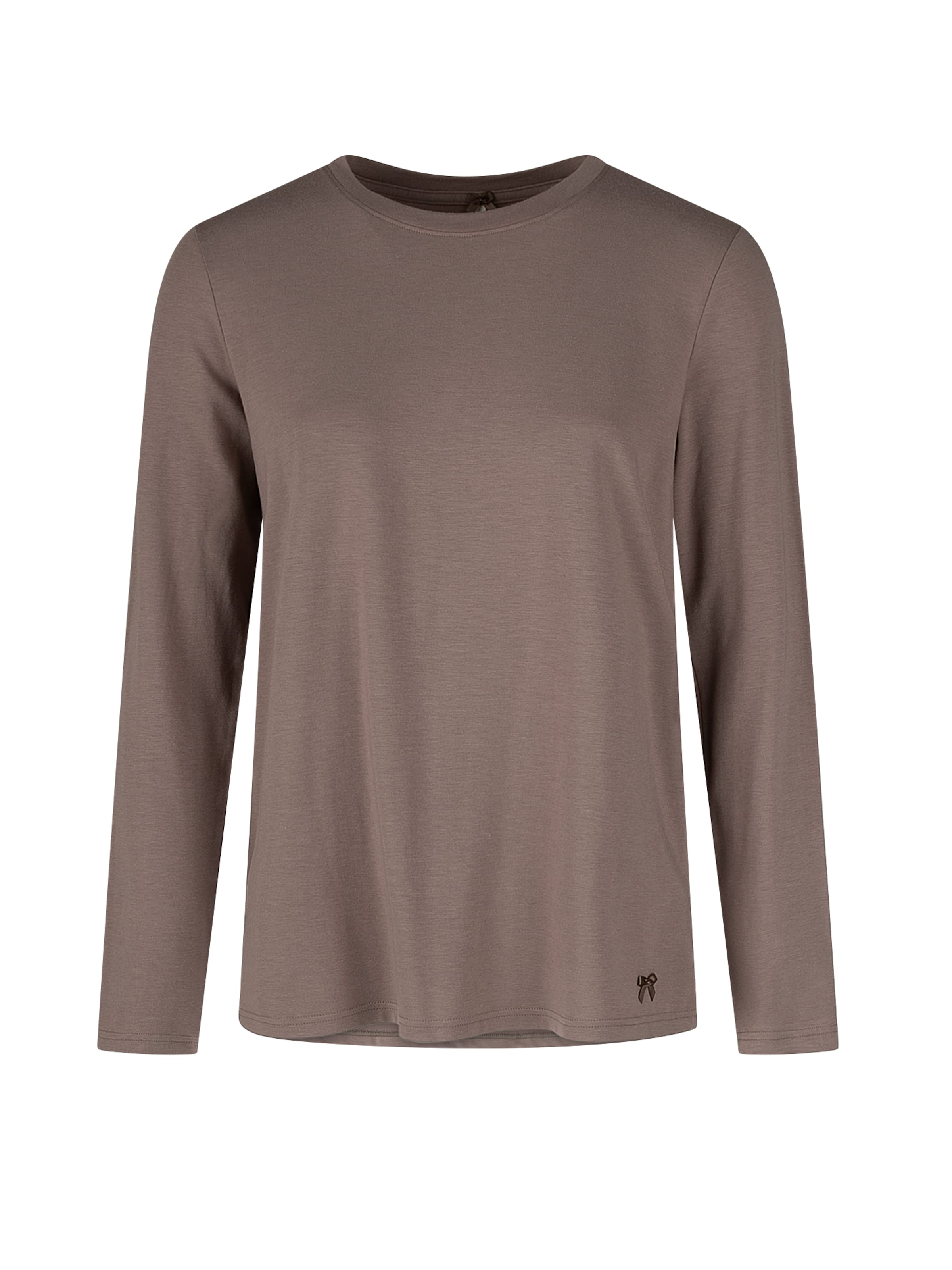 Sanetta Schlafshirt in Braun: Vorderseite