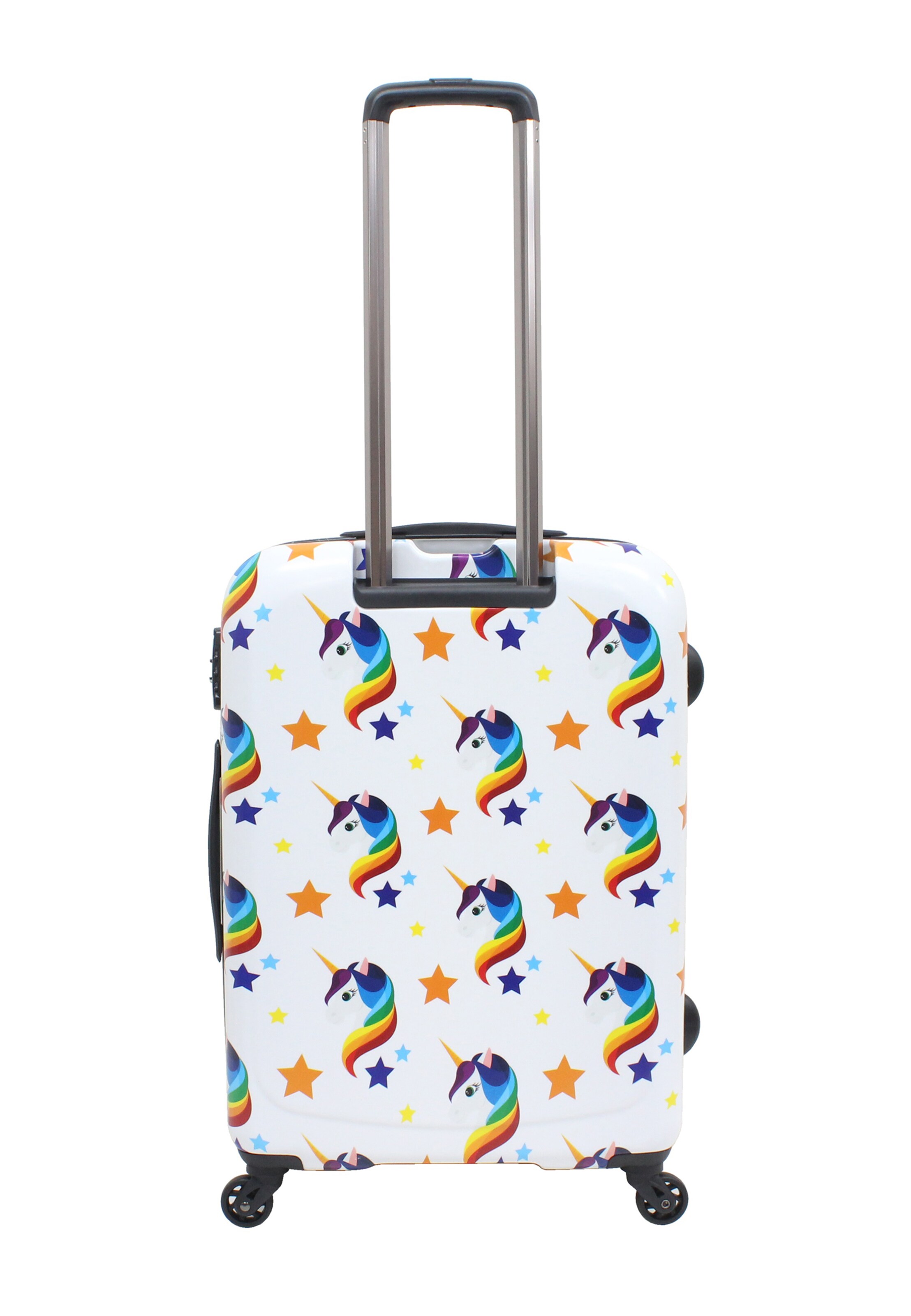 Saxoline Suitcase 'Unicorn' in White