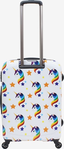 Saxoline Koffer 'Unicorn' in Gemengde kleuren