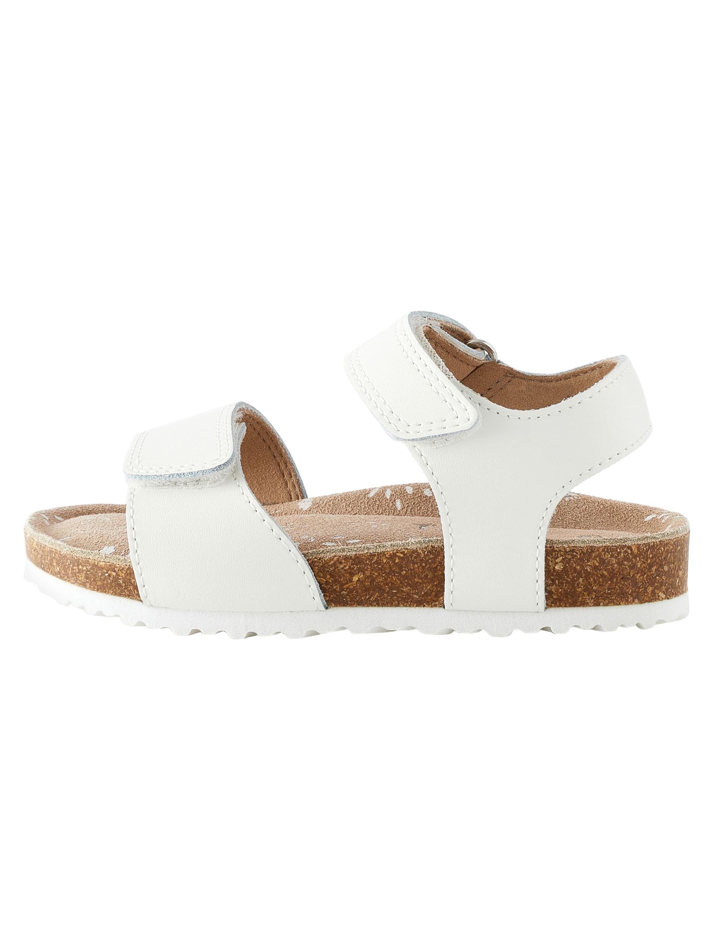 balta Next Sandalai: priekis