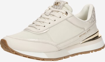 Sneaker bassa 'NOVA' di MICHAEL Michael Kors in beige: frontale