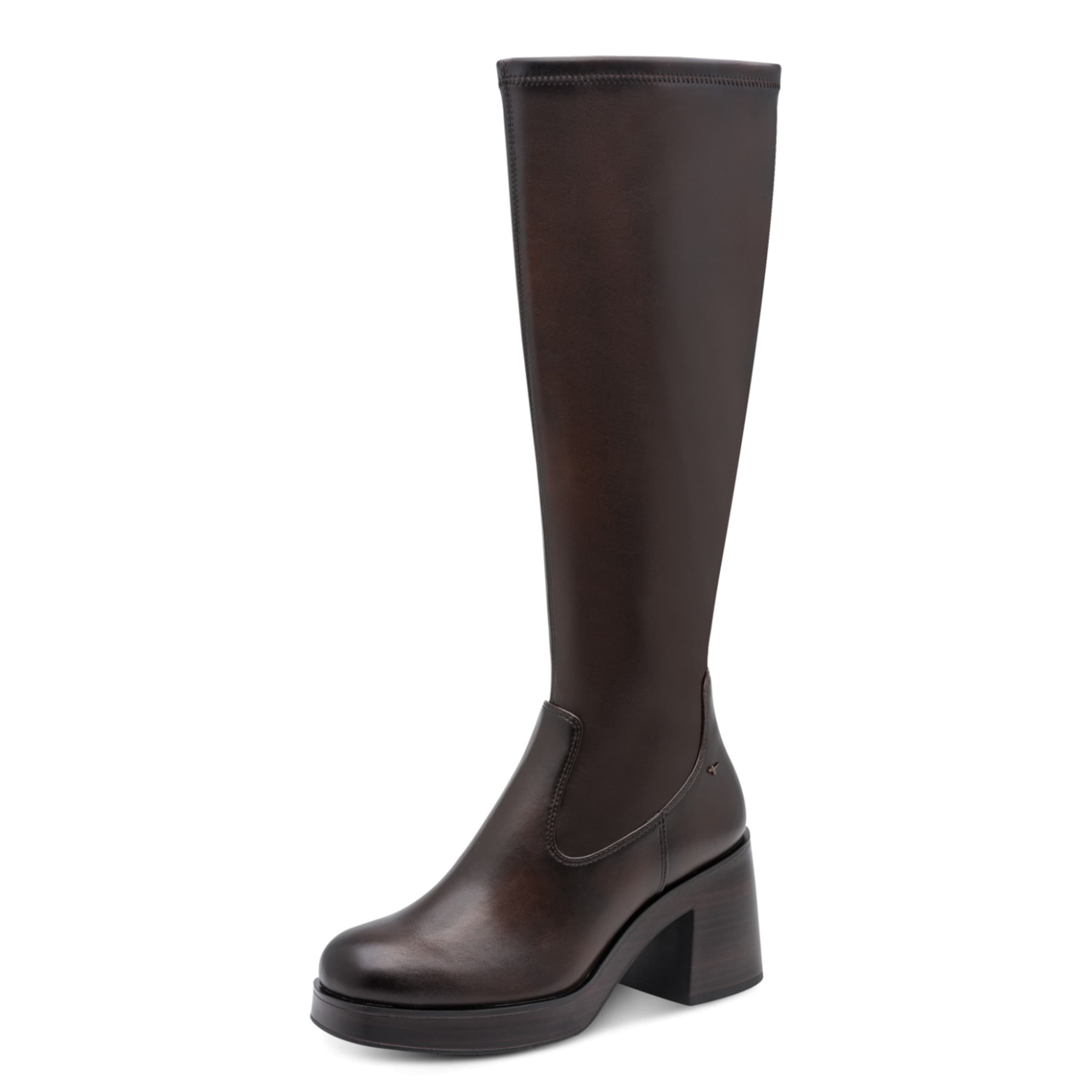 Bottes Tamaris en marron : devant
