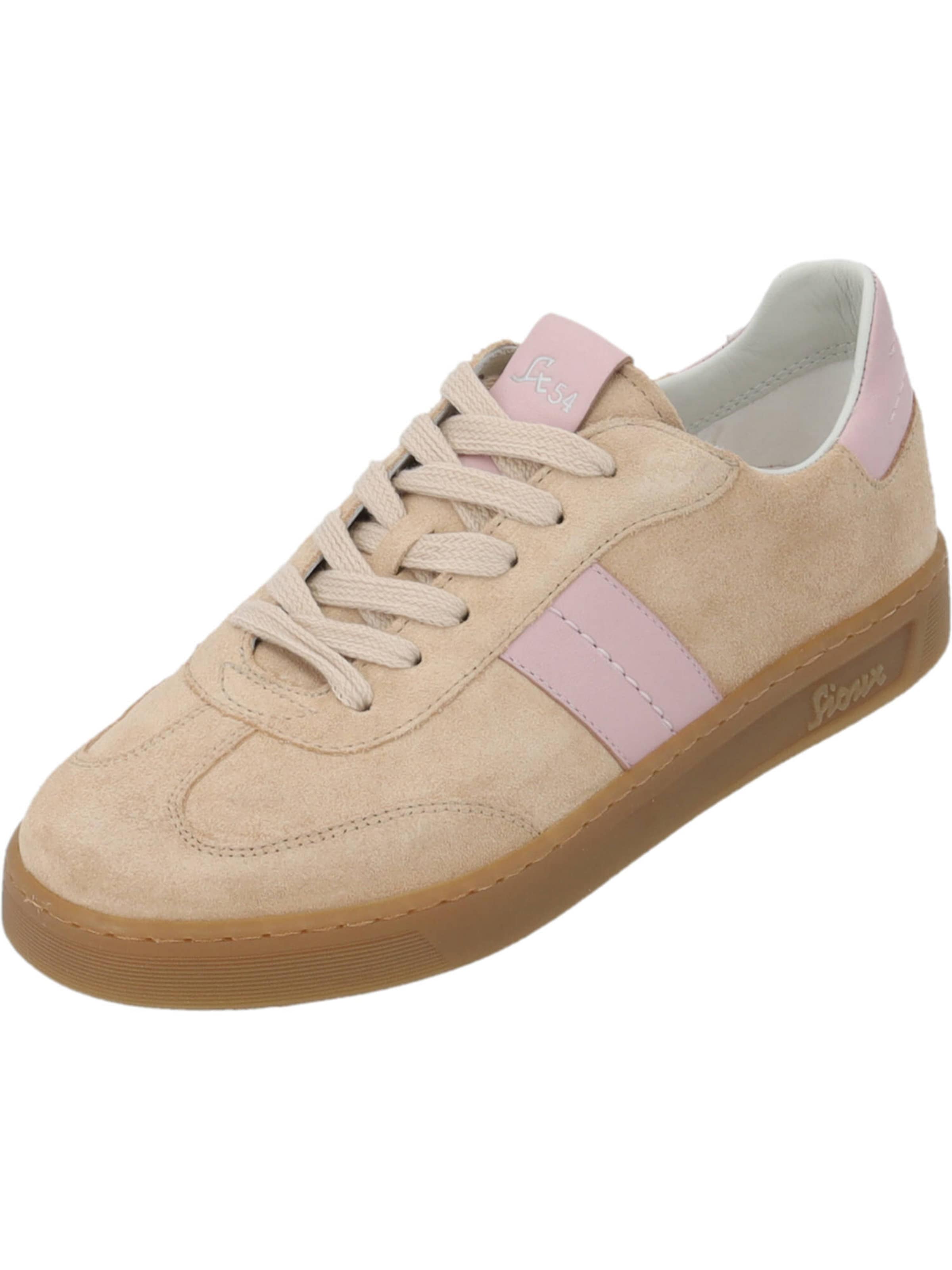 SIOUX Sneakers laag 'Tedroso-DA-717' in Beige: voorkant