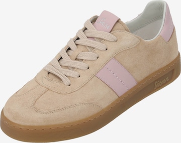 SIOUX Sneakers laag 'Tedroso-DA-717' in Beige: voorkant
