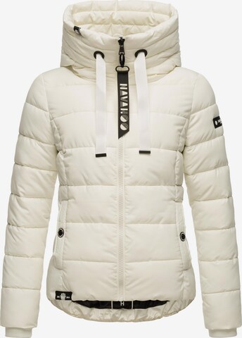 NAVAHOO Winter Jacket 'Amayaa' in White: front