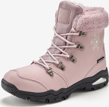 LASCANA Snowboots in Pink: Vorderseite