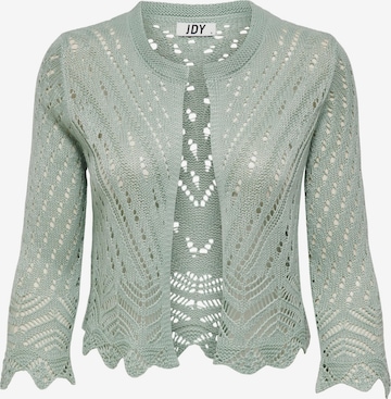 JDY Knit Cardigan 'Sun' in Green: front