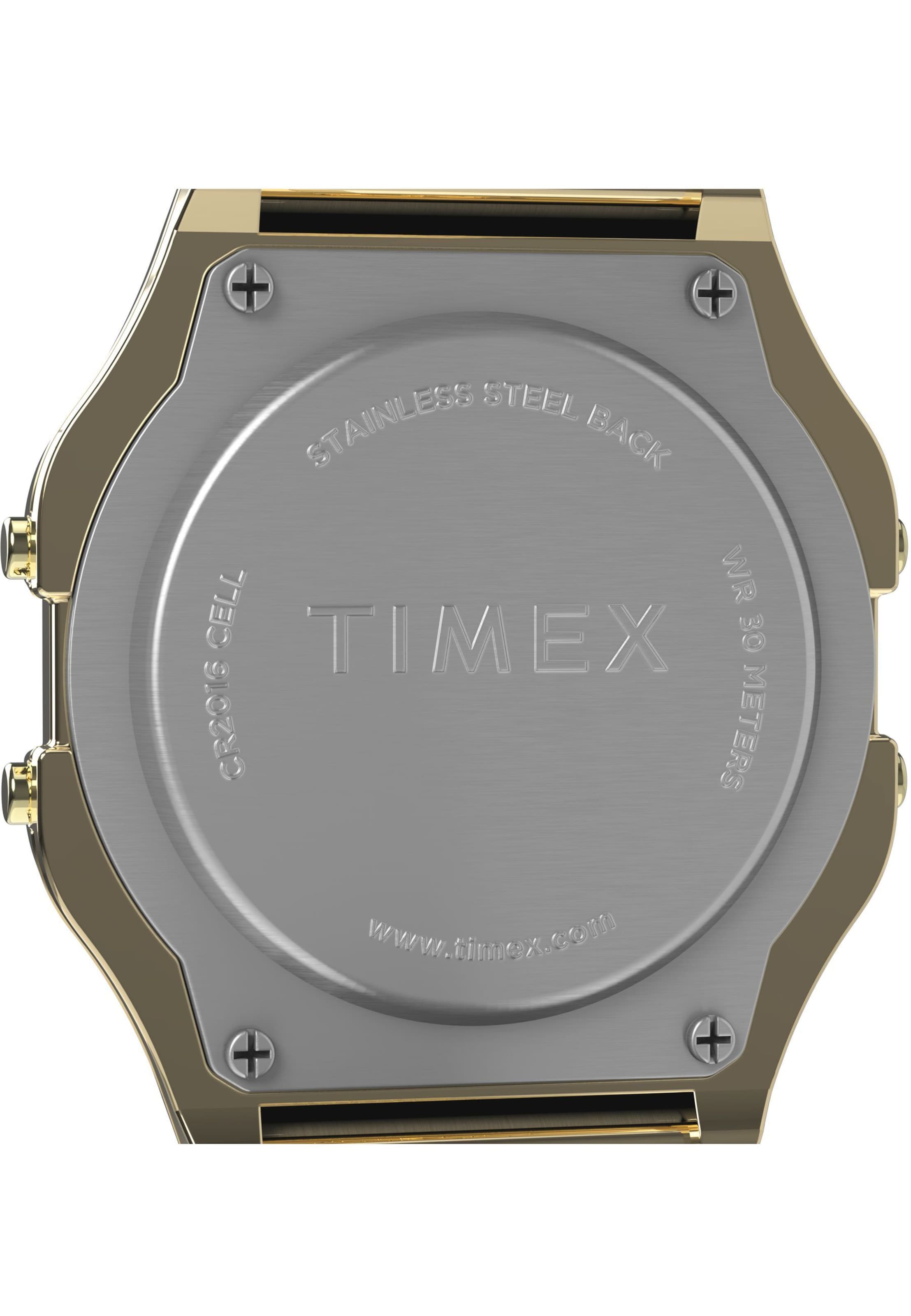 Orologio digitale 'T80' di TIMEX in oro