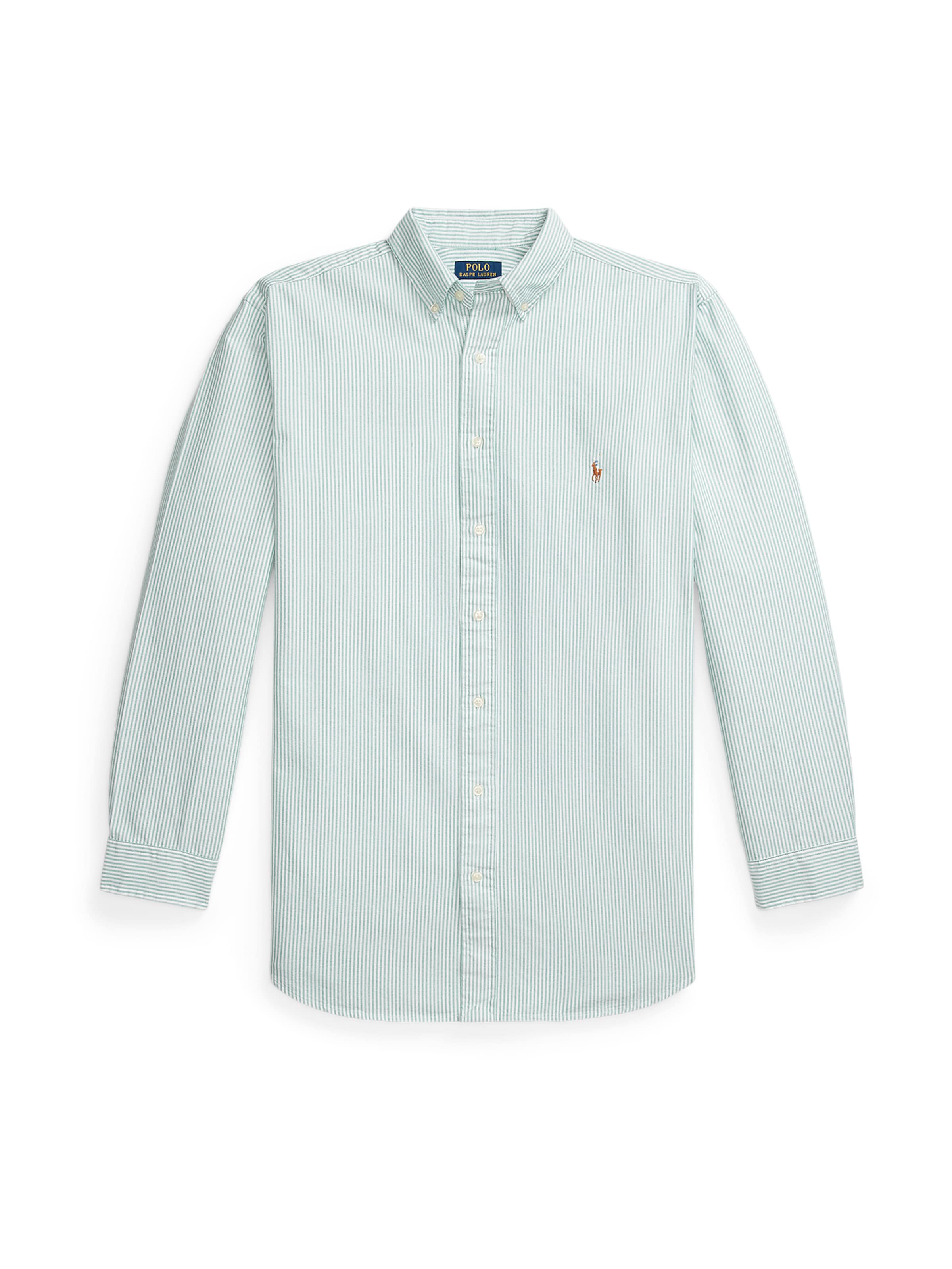 Polo Ralph Lauren Big & Tall Rovný strih Košeľa 'CLASSIC' - Zelená: predná strana