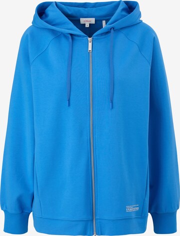 s.Oliver Sweatjacke in Blau: predná strana