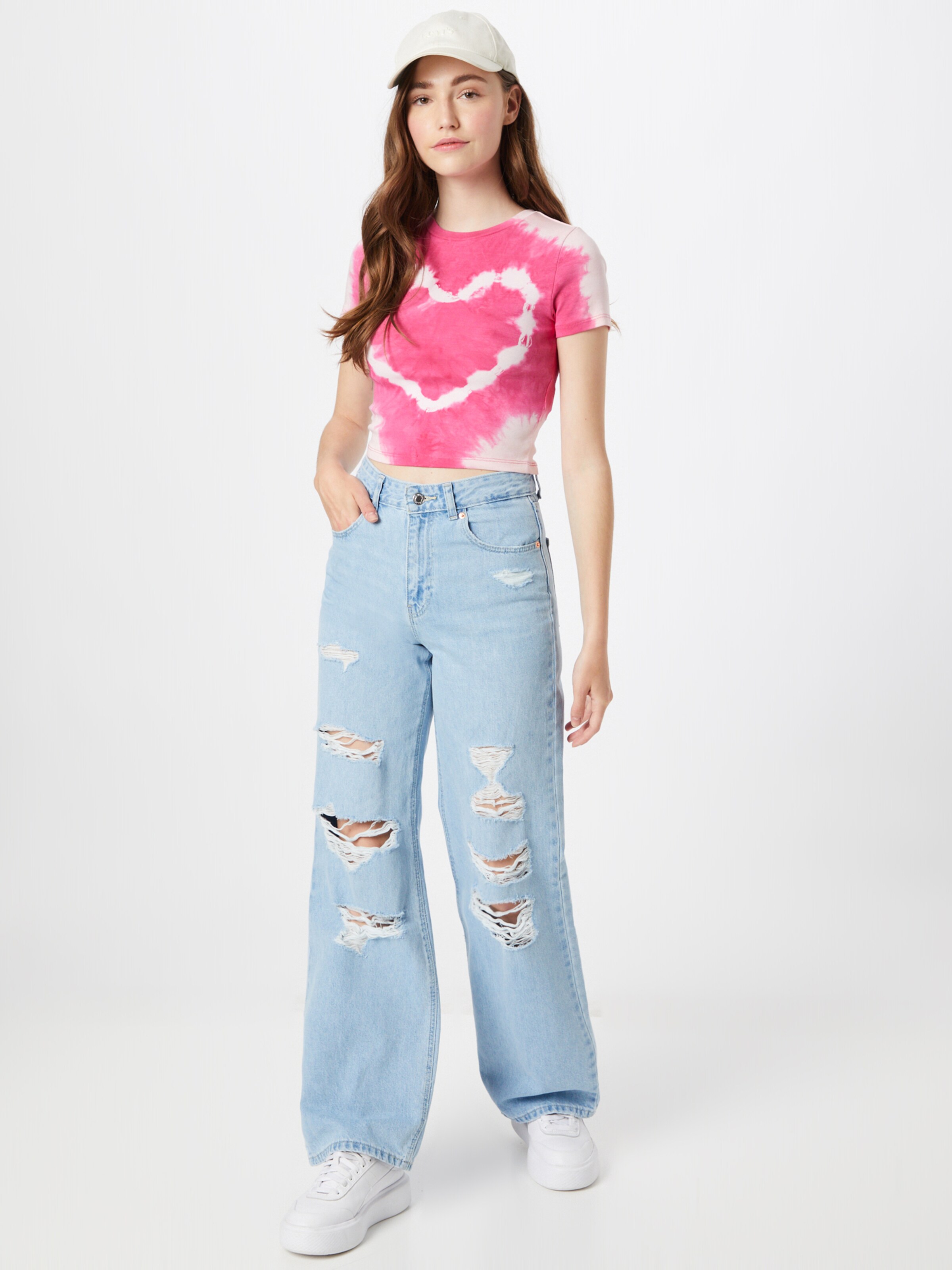 Frauen Shirts & Tops Tally Weijl Shirt in Pink - WD58340