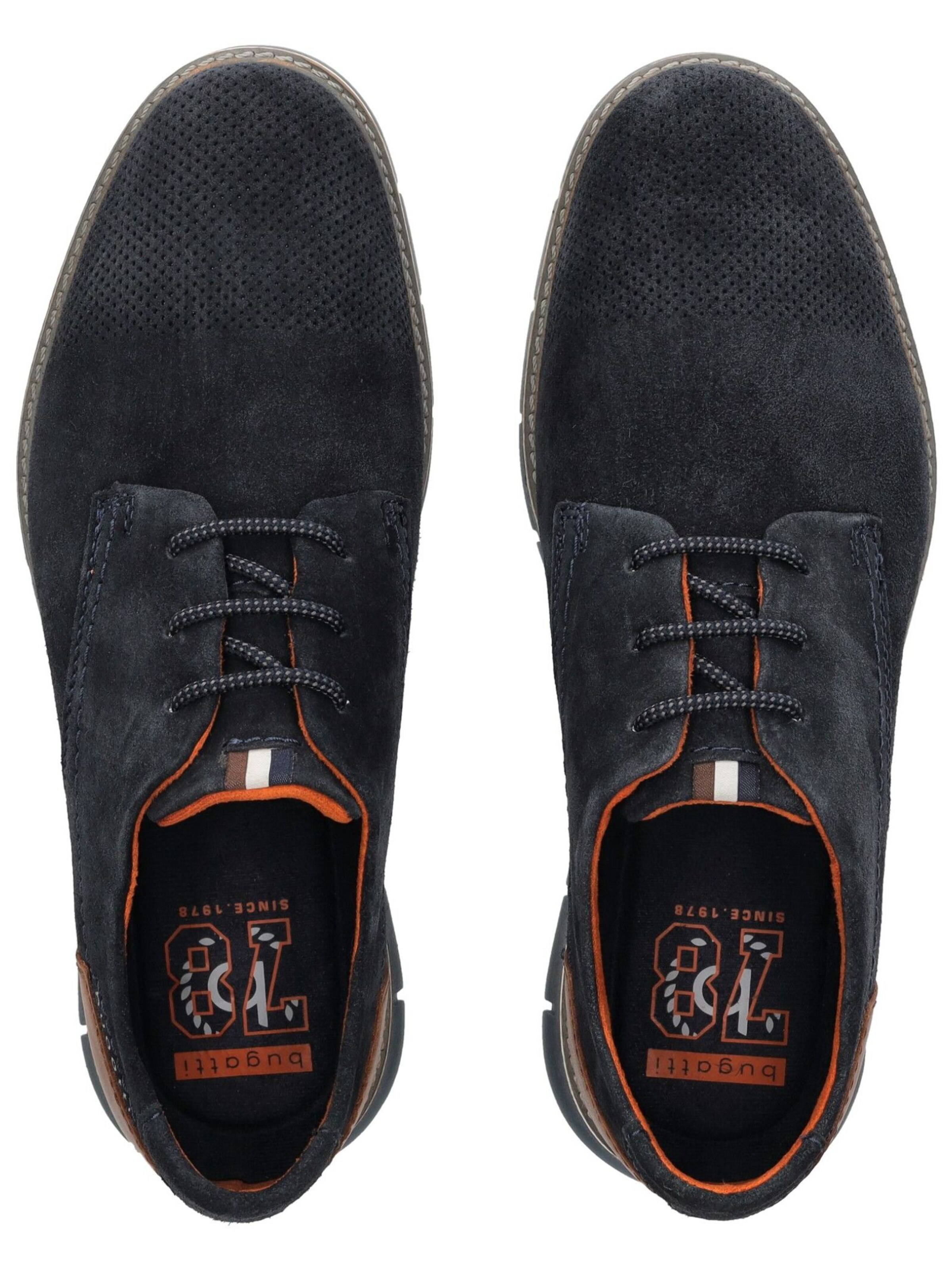 bugatti Schnürschuh in Blau