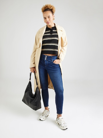 ONLY Carmakoma Skinny Jeans 'CARANNA' i blå