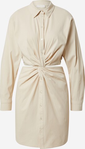 Robe-chemise 'Briska' LeGer by Lena Gercke en beige : devant