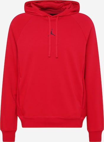 Sweat-shirt Jordan en rouge : devant