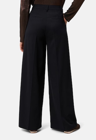 Wide leg Pantaloni di zero in nero