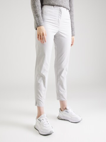 Coupe slim Pantalon chino Marks & Spencer en blanc : devant