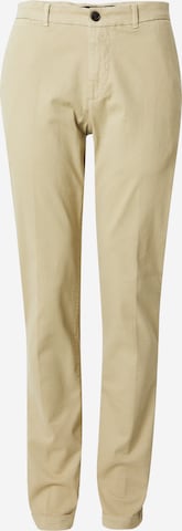 Coupe slim Pantalon chino 'BRAD' REPLAY en beige : devant