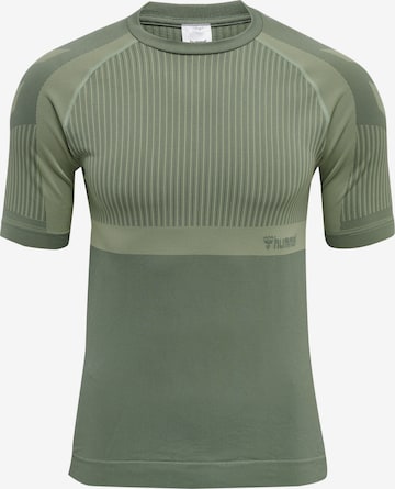 Hummel Functioneel shirt in Groen: voorkant