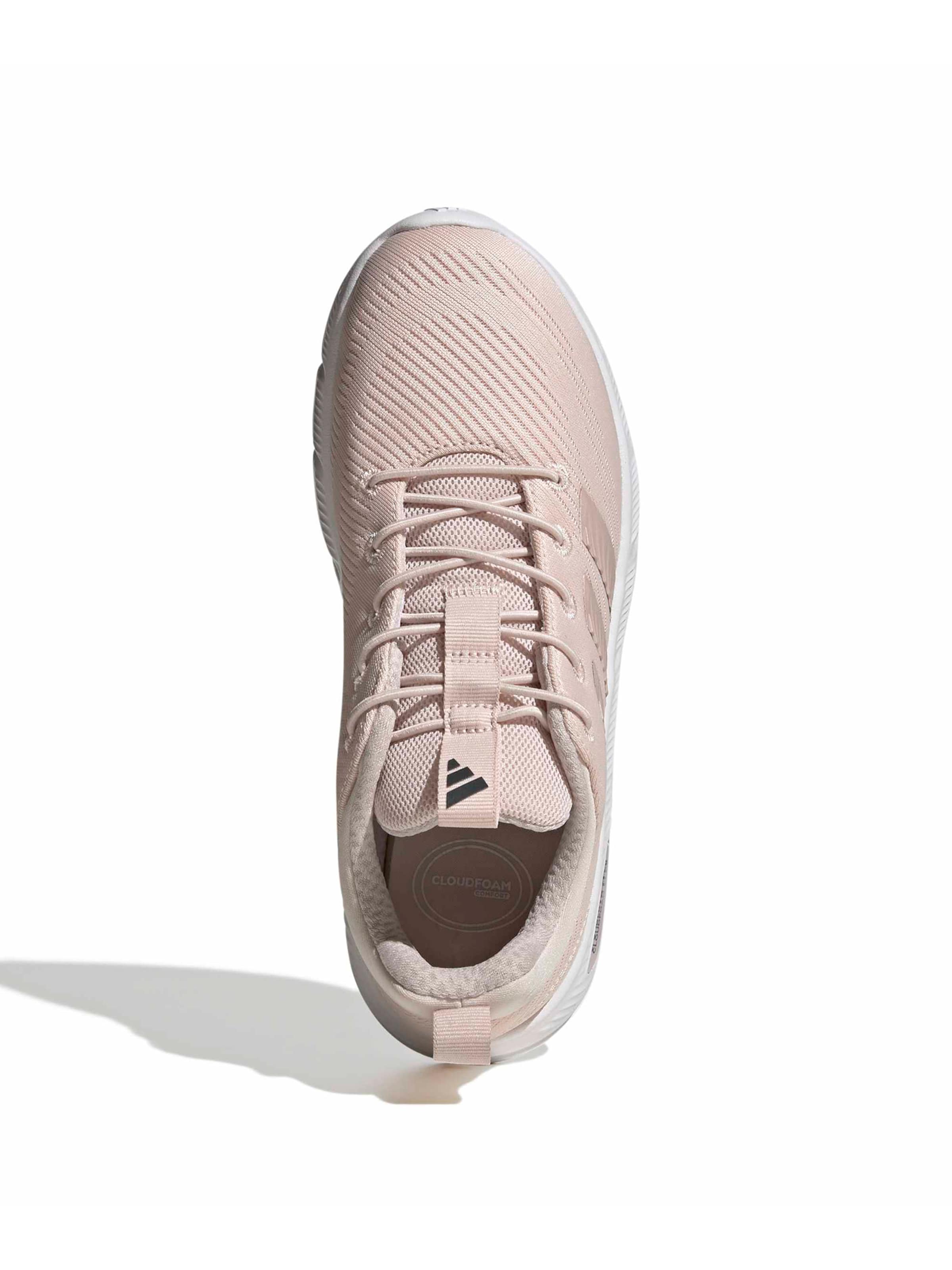 ADIDAS SPORTSWEAR Низкие кроссовки 'CLOUDFOAM FLEX ELASTIC LACES' в Ярко-розовый: сверху