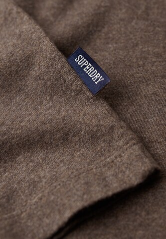 Superdry Tričko 'Essential' – hnědá