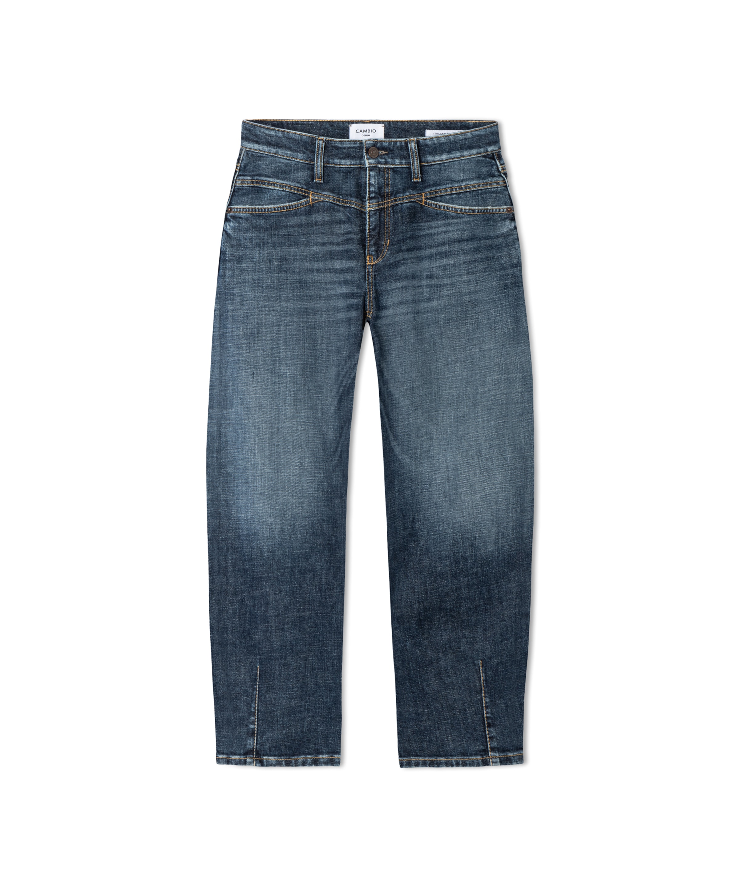 Cambio Barrel Jeans 'Elin' in Blau: Vorderseite