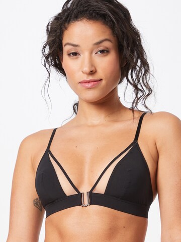 ETAM Triangle Bra 'ALPHA' in Black: front