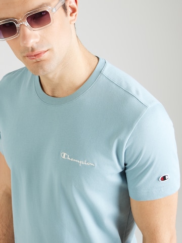 mėlyna Champion Authentic Athletic Apparel Marškinėliai