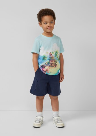 T-Shirt s.Oliver en bleu : devant