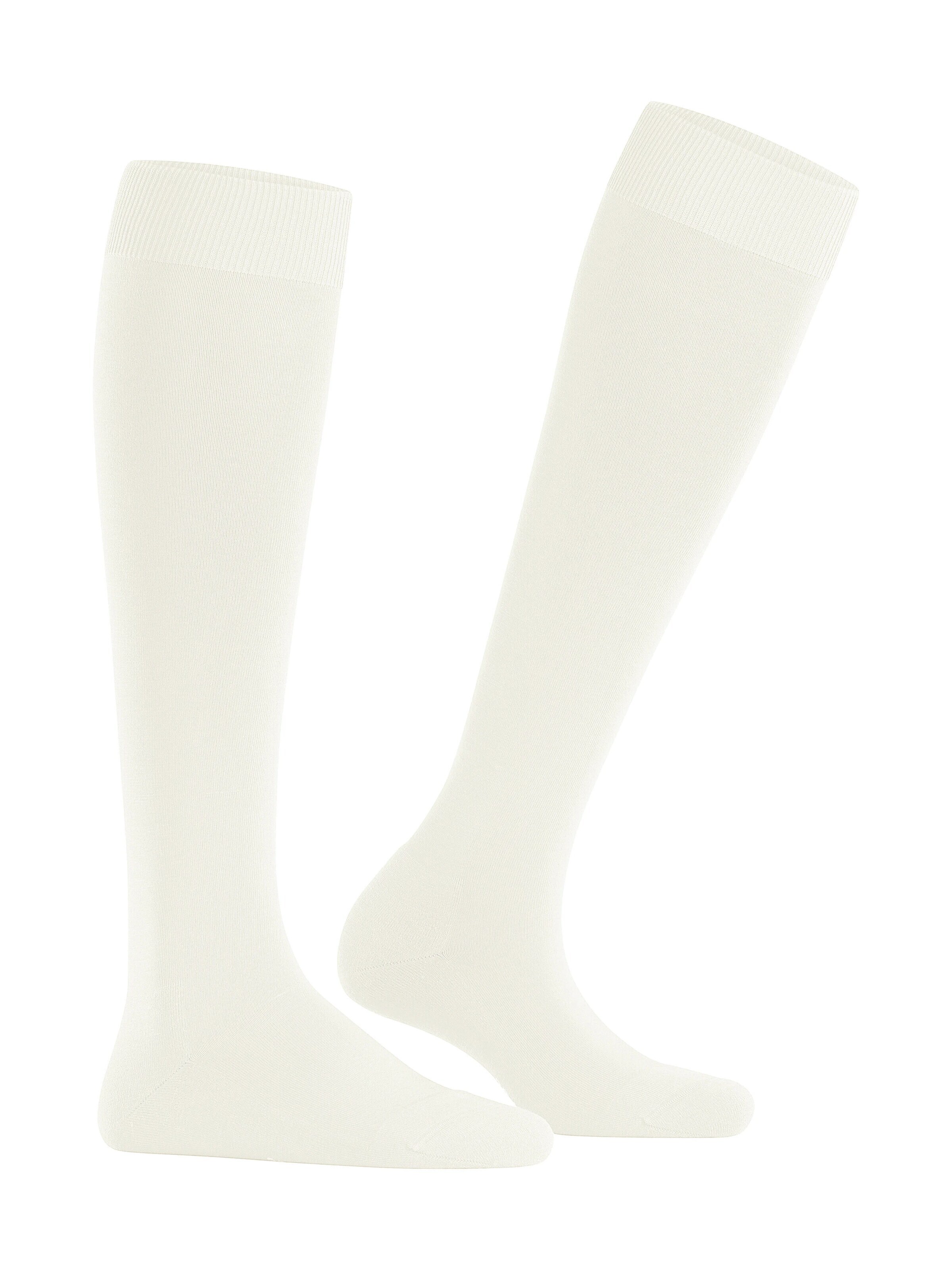 FALKE Kniestrümpfe 'ClimaWool'‌ in Weiß