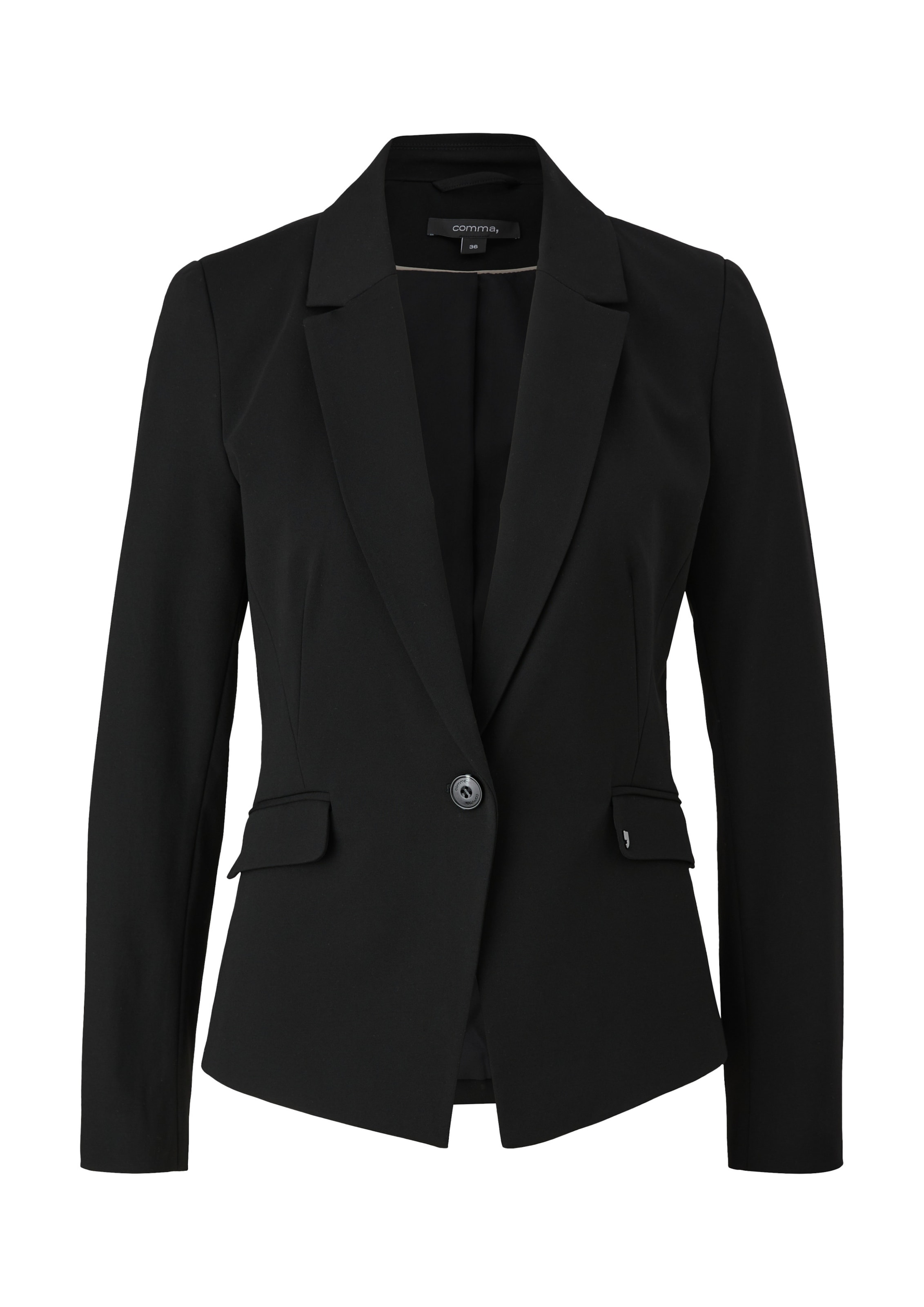 COMMA Blazer in Schwarz: Vorderseite