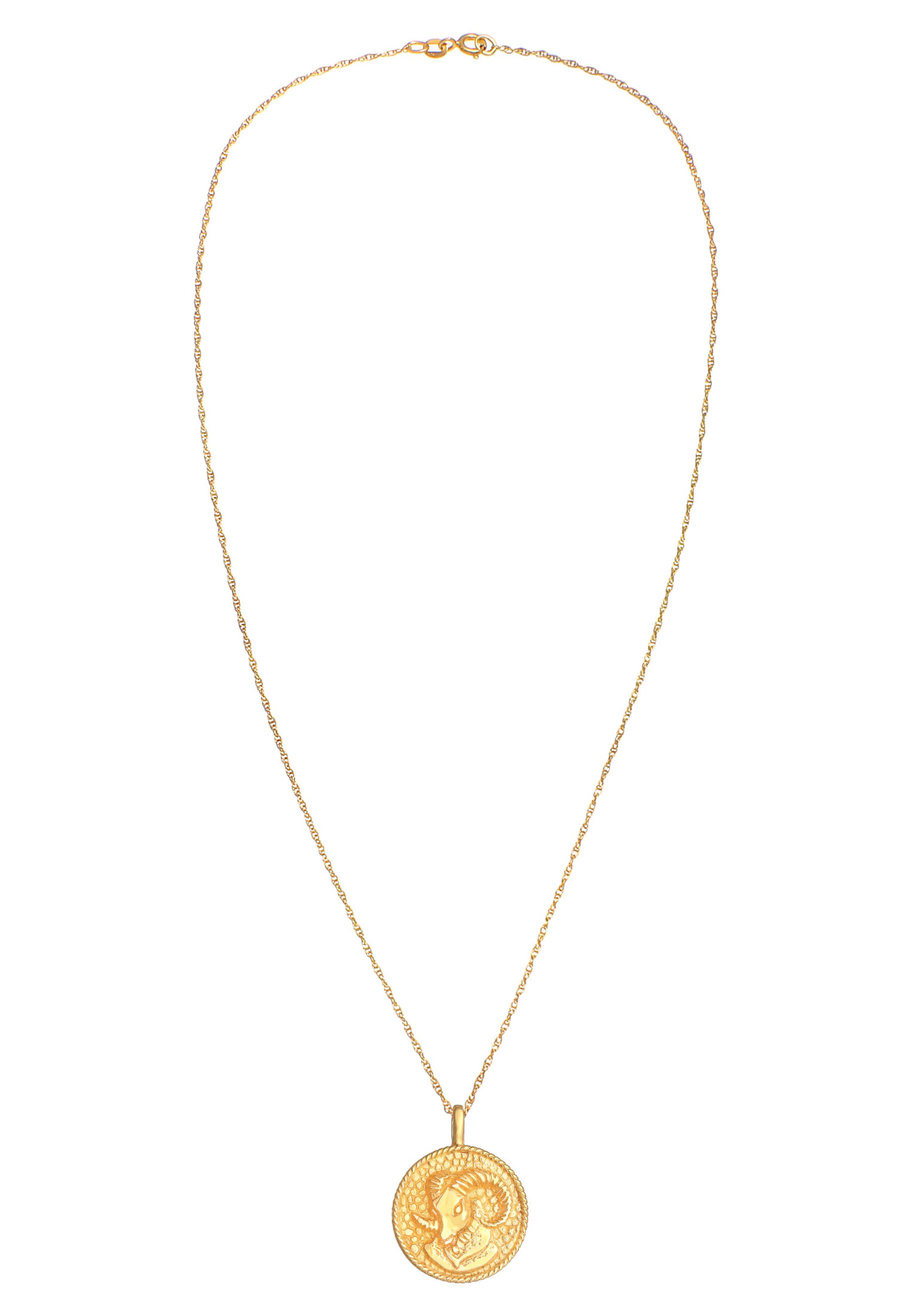 ELLI Halskette Sternzeichen, Sternzeichen - Widder in Gold