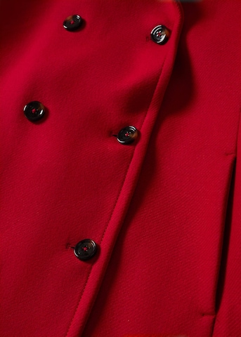 MANGO Between-Seasons Coat 'sirenita' in Red