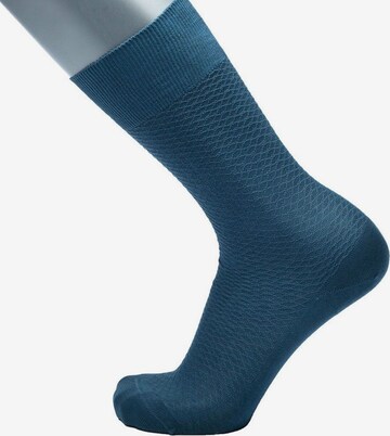 BGents Socks in Blue: front