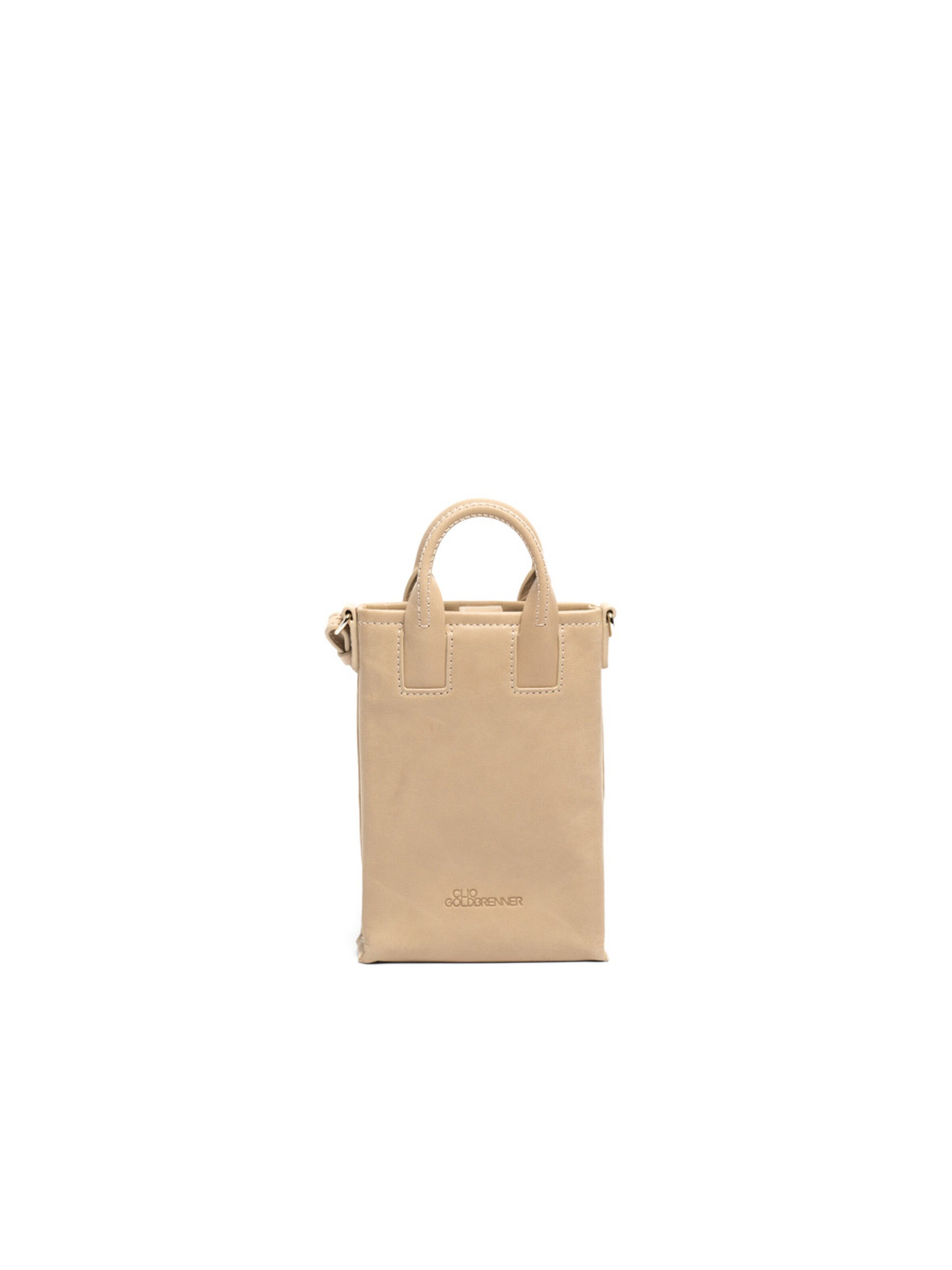 Clio Crossbody bag 'TESSA CLASSIC' in Beige