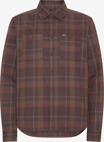 Chemise DANISH ENDURANCE en marron : devant