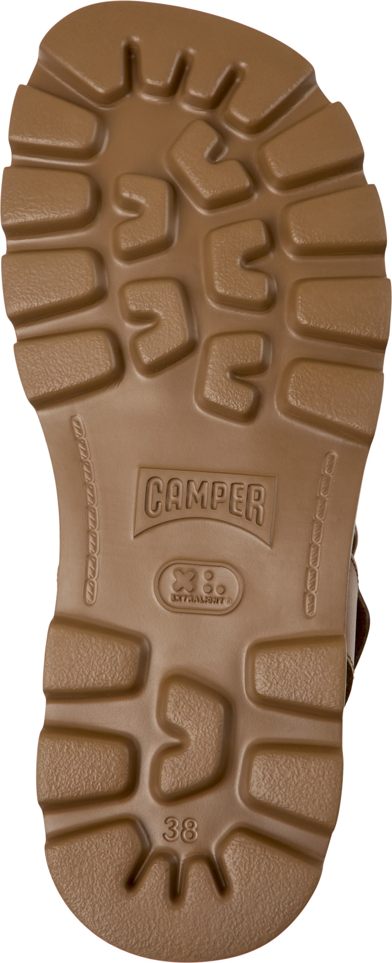 CAMPER Sandale 'Brutus' in Braun