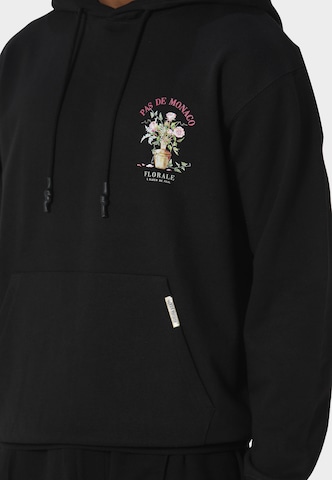 Sweat-shirt Pas De Monaco en noir