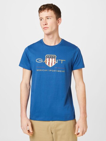 GANT T-Shirt in Blau: predná strana