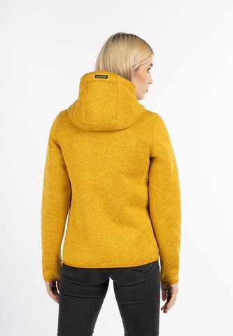 Veste en polaire Schmuddelwedda en jaune