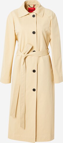 Manteau mi-saison 'Moleri-1' HUGO en beige : devant