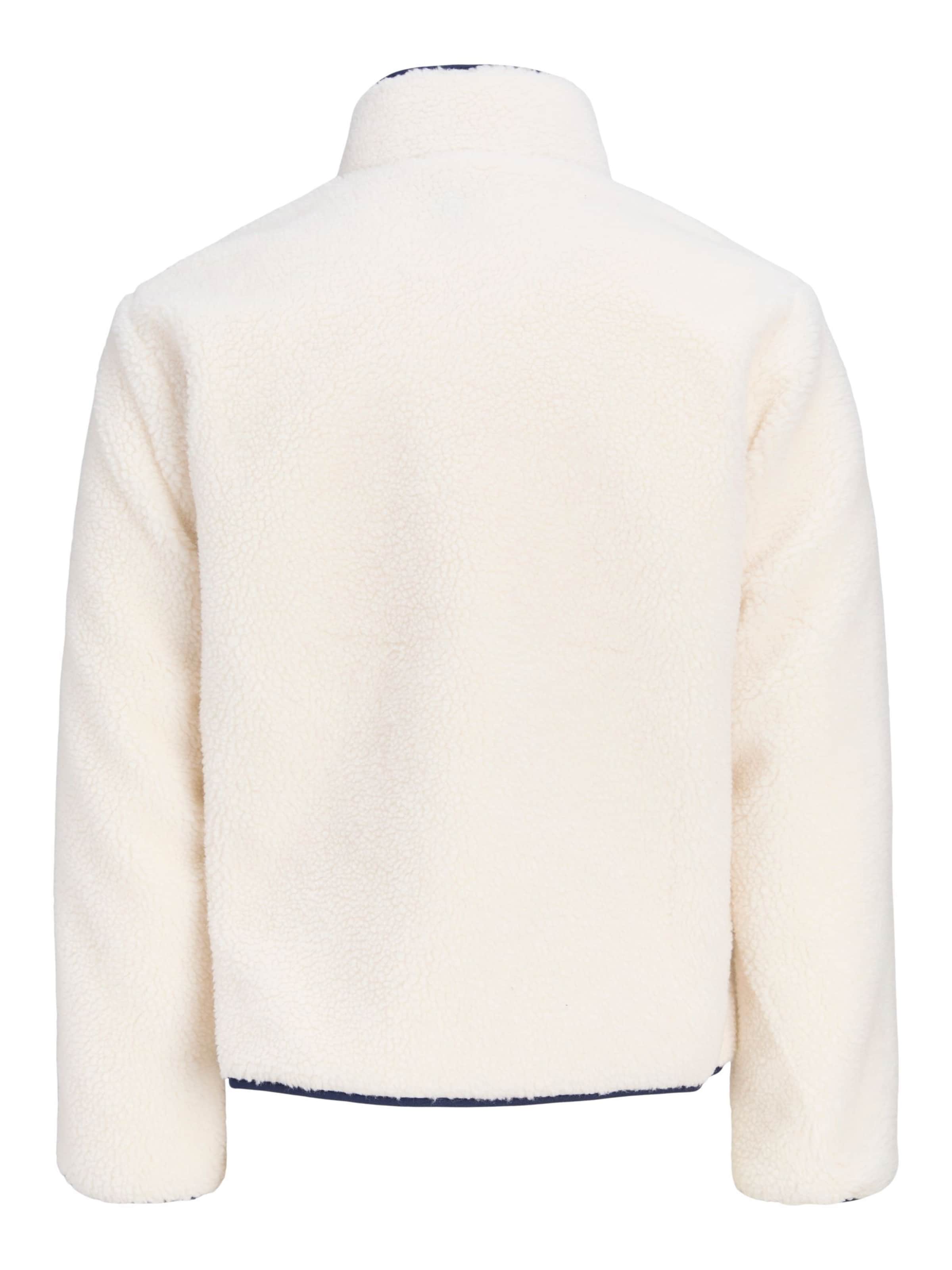 Giacca di pile di JACK & JONES in bianco
